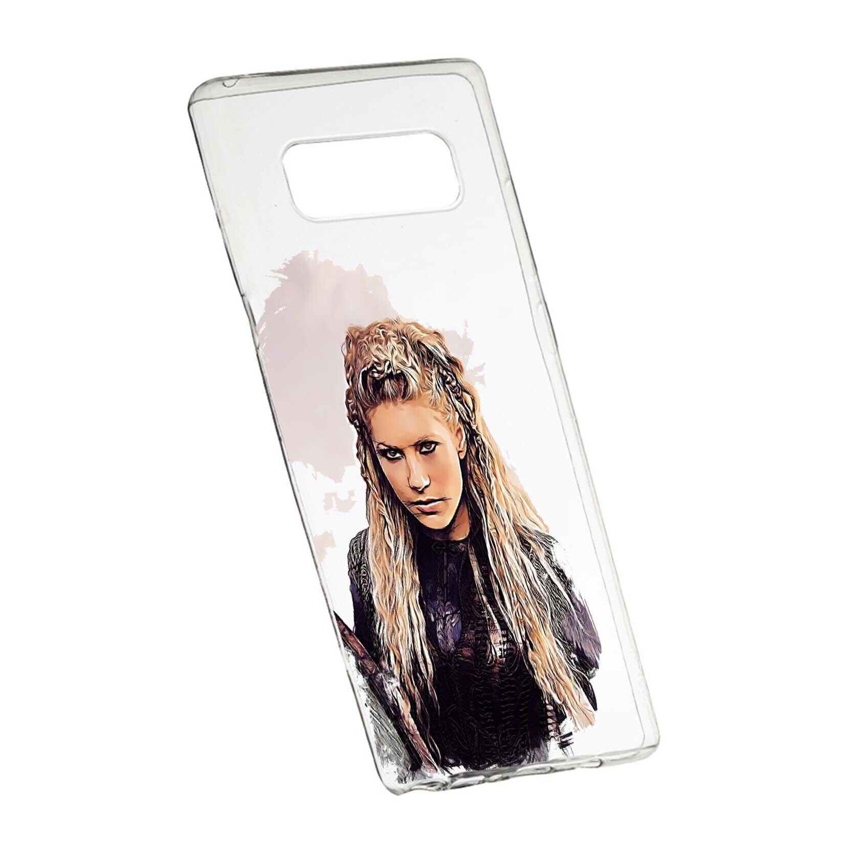 Husa de protectie Vikingii Lagerha Movie, pentru Samsung Galaxy Note 9, rezistenta la uzura, anti-alunecare, din silicon Premium, 451