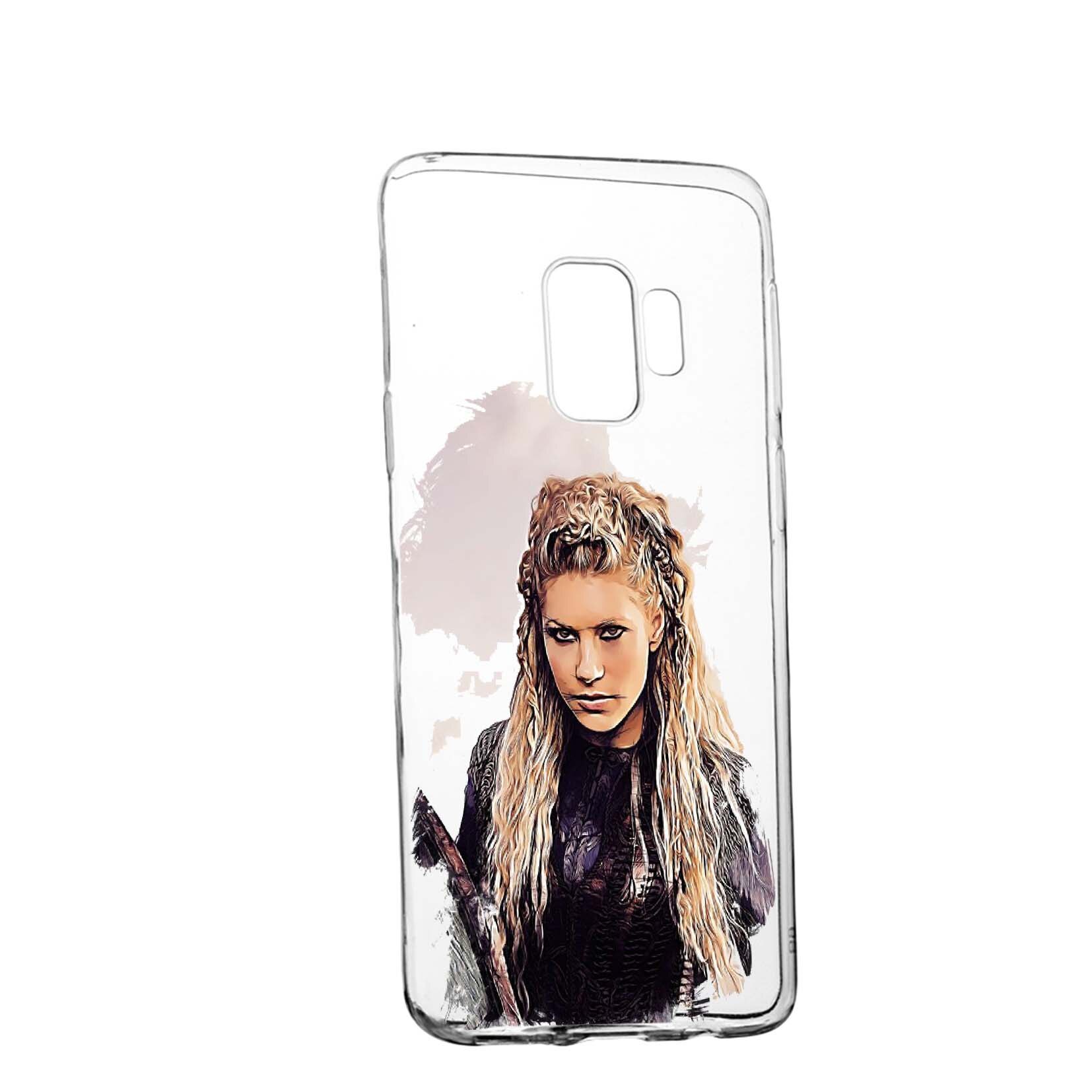Husa de protectie Vikingii Lagerha Movie, pentru Samsung Galaxy J4 2018, rezistenta la uzura, anti-alunecare, din silicon Premium, 451