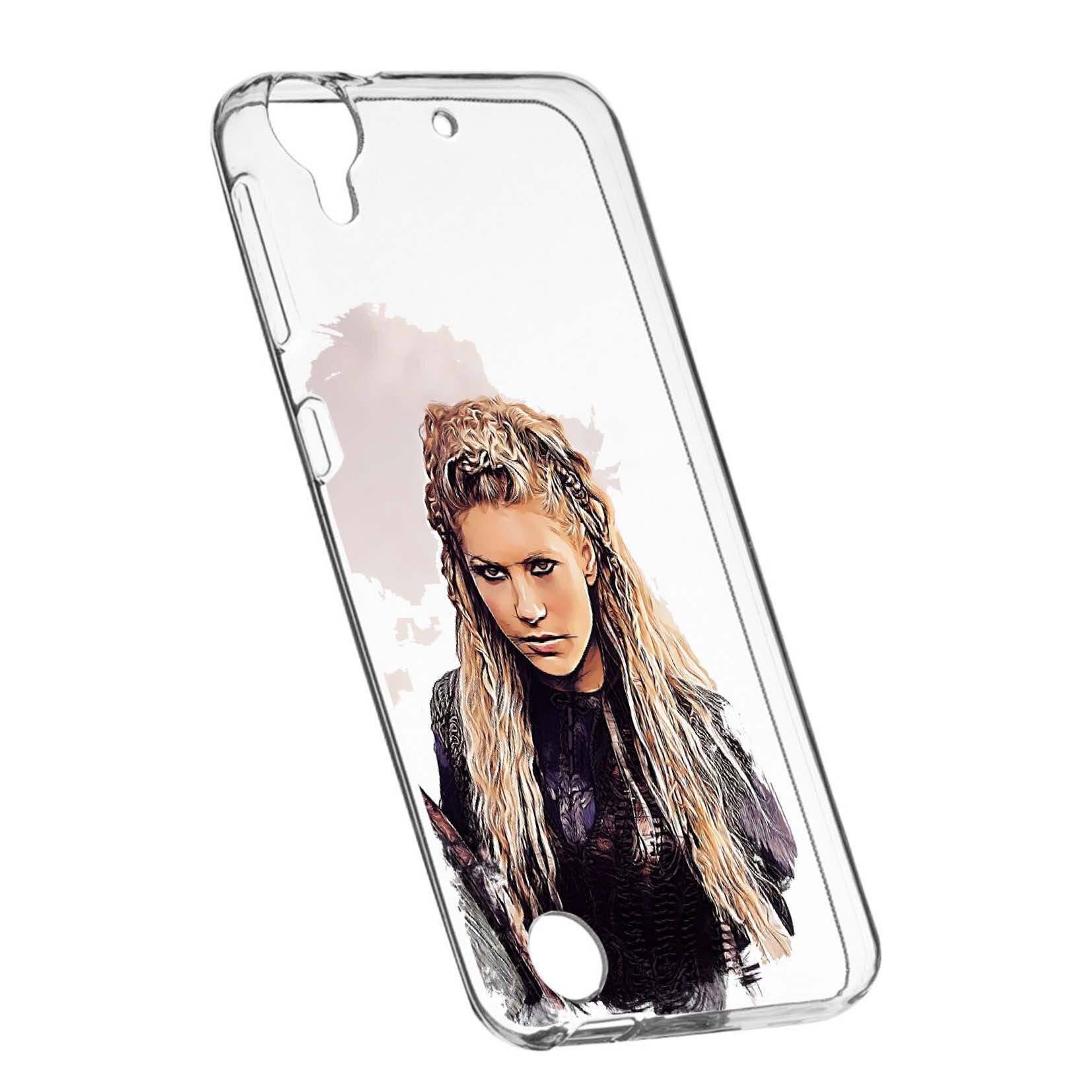 Husa de protectie Vikingii Lagerha Movie, pentru HTC Desire 825 / 10 Lifestyle, rezistenta la uzura, anti-alunecare, din silicon Premium, 451