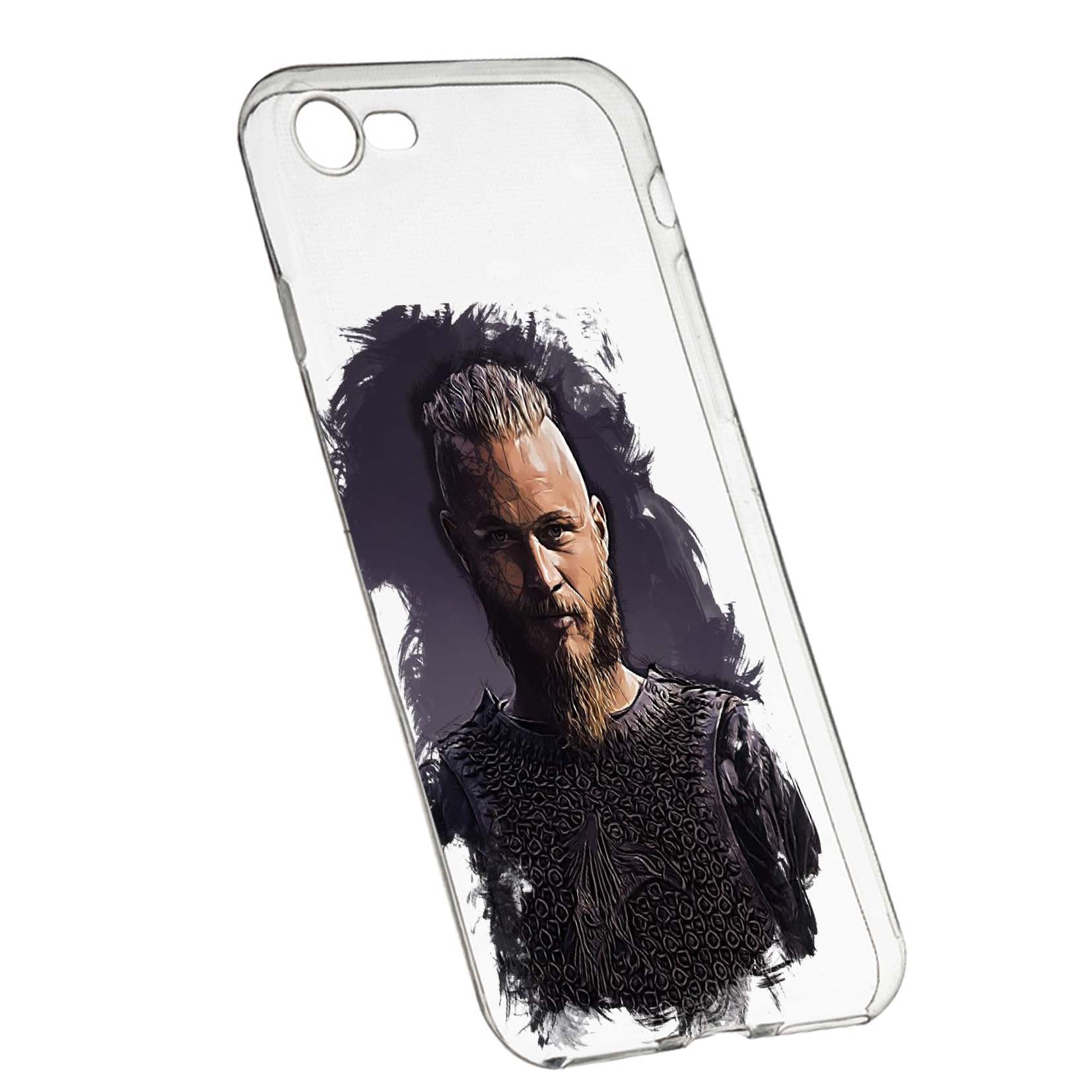 Husa de protectie Vikingii Ragnar Lothbrok Movie, pentru Apple iPhone 6 / 6S, rezistenta la uzura, anti-alunecare, din silicon Premium, 452