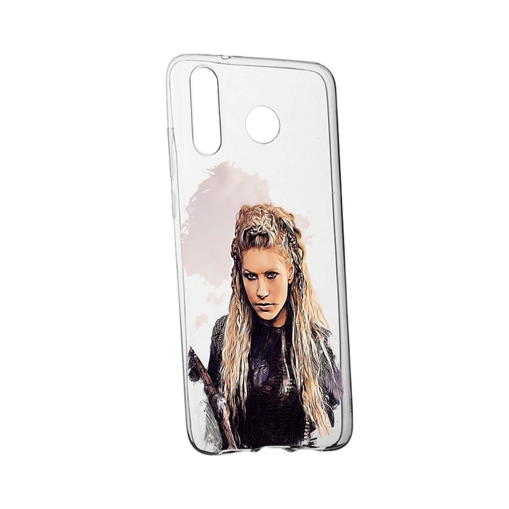 Husa de protectie Vikingii Lagerha Movie, pentru Samsung Galaxy A40, rezistenta la uzura, anti-alunecare, din silicon Premium, 451