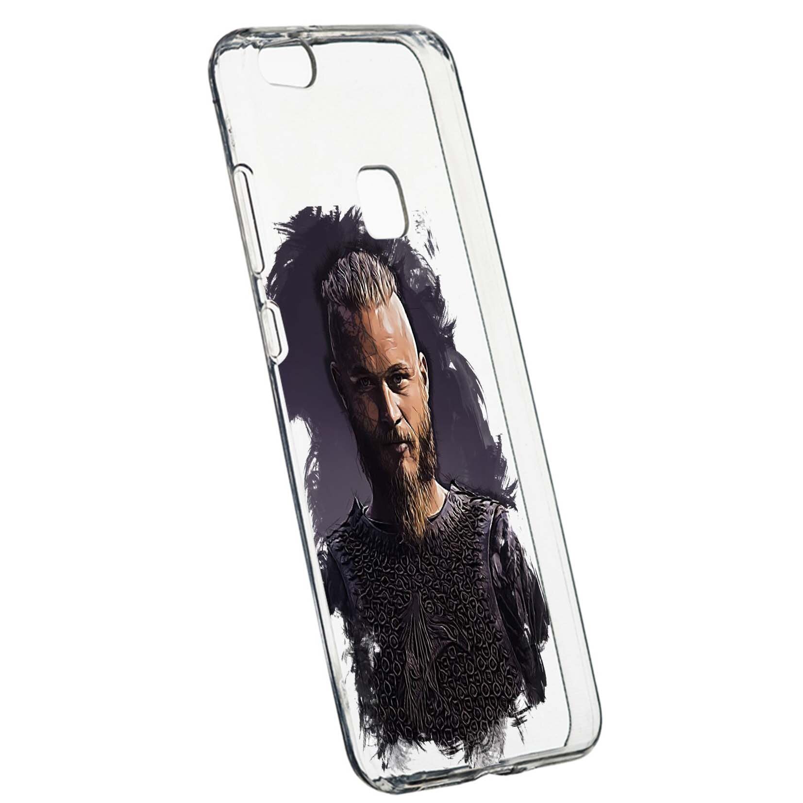 Husa de protectie Vikingii Ragnar Lothbrok Movie, pentru Huawei Honor 8X/ View 10 Lite, rezistenta la uzura, anti-alunecare, din silicon Premium, 452