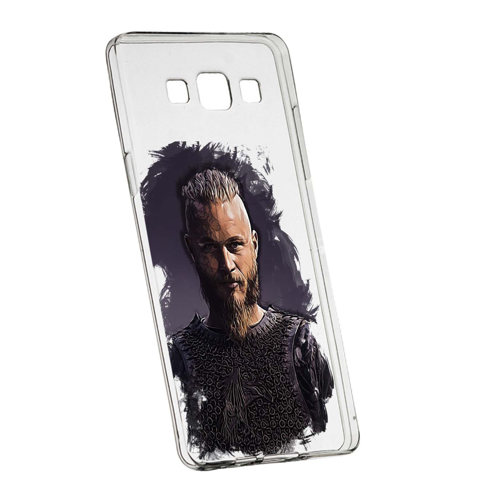 Husa de protectie Vikingii Ragnar Lothbrok Movie, pentru Samsung Galaxy J5 2016, rezistenta la uzura, anti-alunecare, din silicon Premium, 452