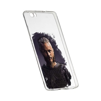 Husa de protectie Vikingii Ragnar Lothbrok Movie, pentru Huawei P8 Lite, rezistenta la uzura, anti-alunecare, din silicon Premium, 452 Husa de protectie Vikingii Ragnar Lothbrok Movie, pentru Huawei P8 Lite, rezistenta la uzura, anti-alunecare, din silicon Premium, 452