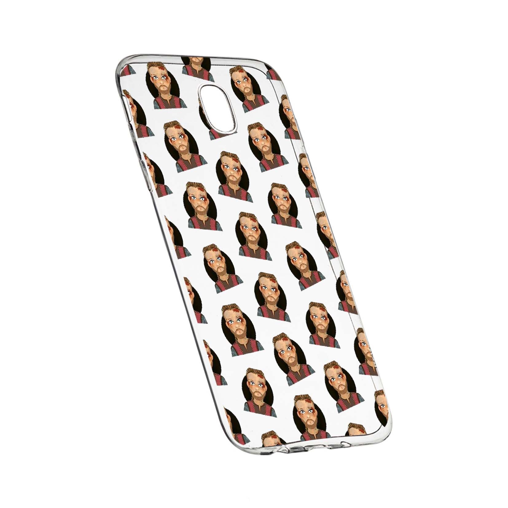 Husa de protectie Vikingii Movie, pentru Samsung Galaxy J7 2017, rezistenta la uzura, anti-alunecare, din silicon Premium, 453