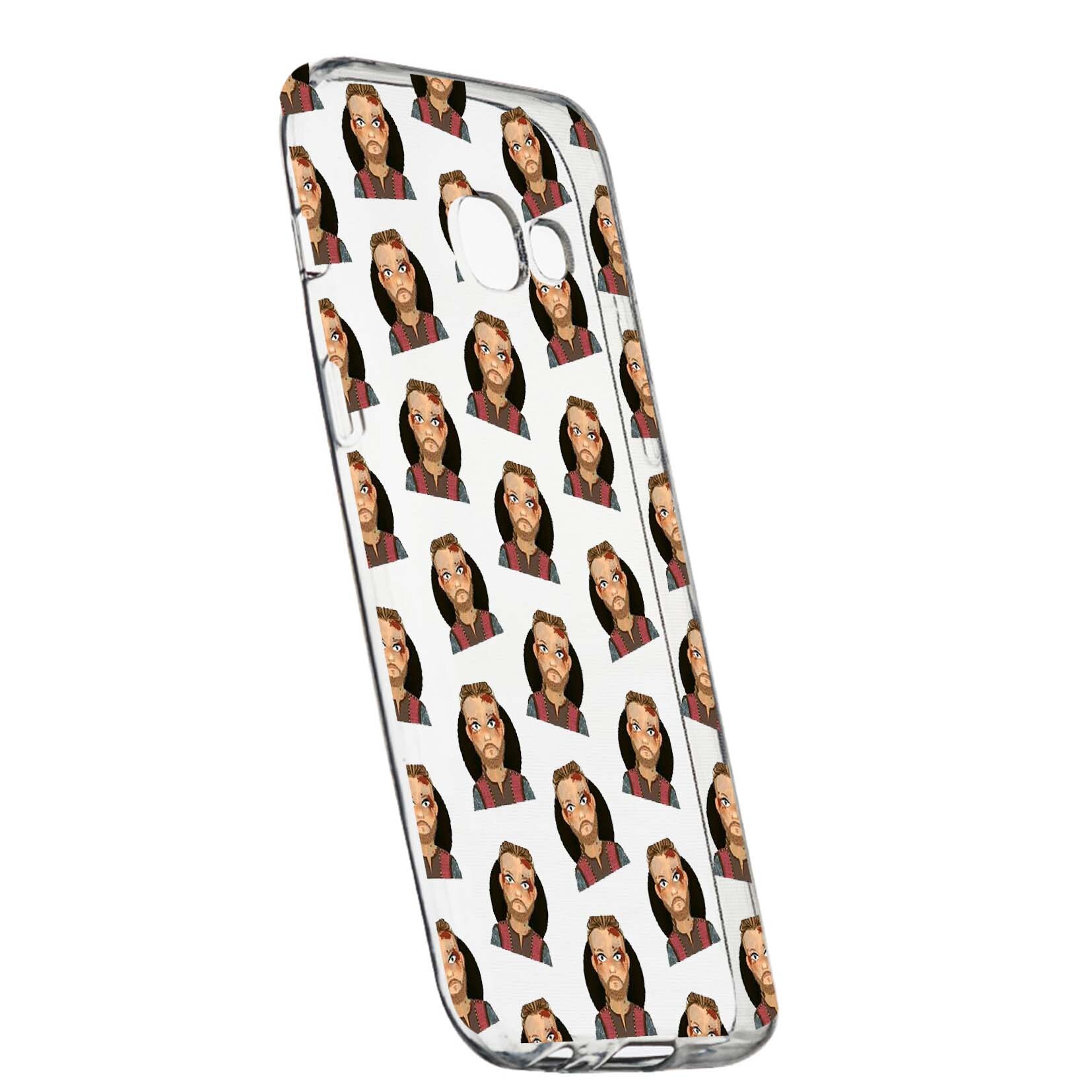 Husa de protectie Vikingii Movie, pentru Samsung Galaxy J4 Plus 2018, rezistenta la uzura, anti-alunecare, din silicon Premium, 453