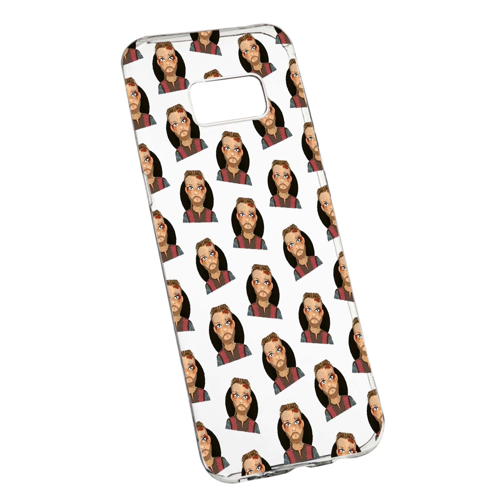 Husa de protectie Vikingii Movie, pentru Samsung Galaxy S8, rezistenta la uzura, anti-alunecare, din silicon Premium, 453