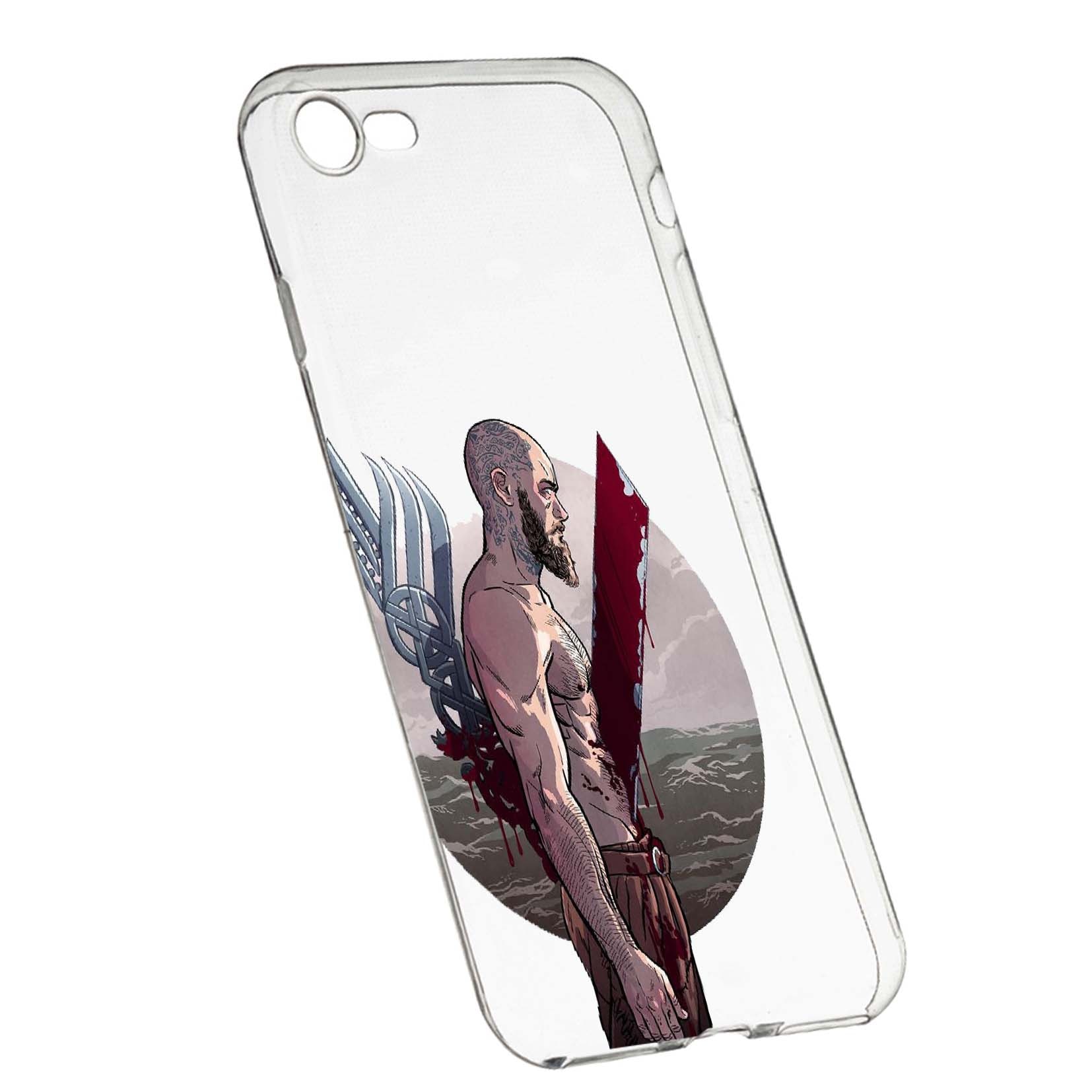 Husa de protectie Vikingii Ragnar Lothbrok Movie, pentru HTC Desire 12, rezistenta la uzura, anti-alunecare, din silicon Premium, 455
