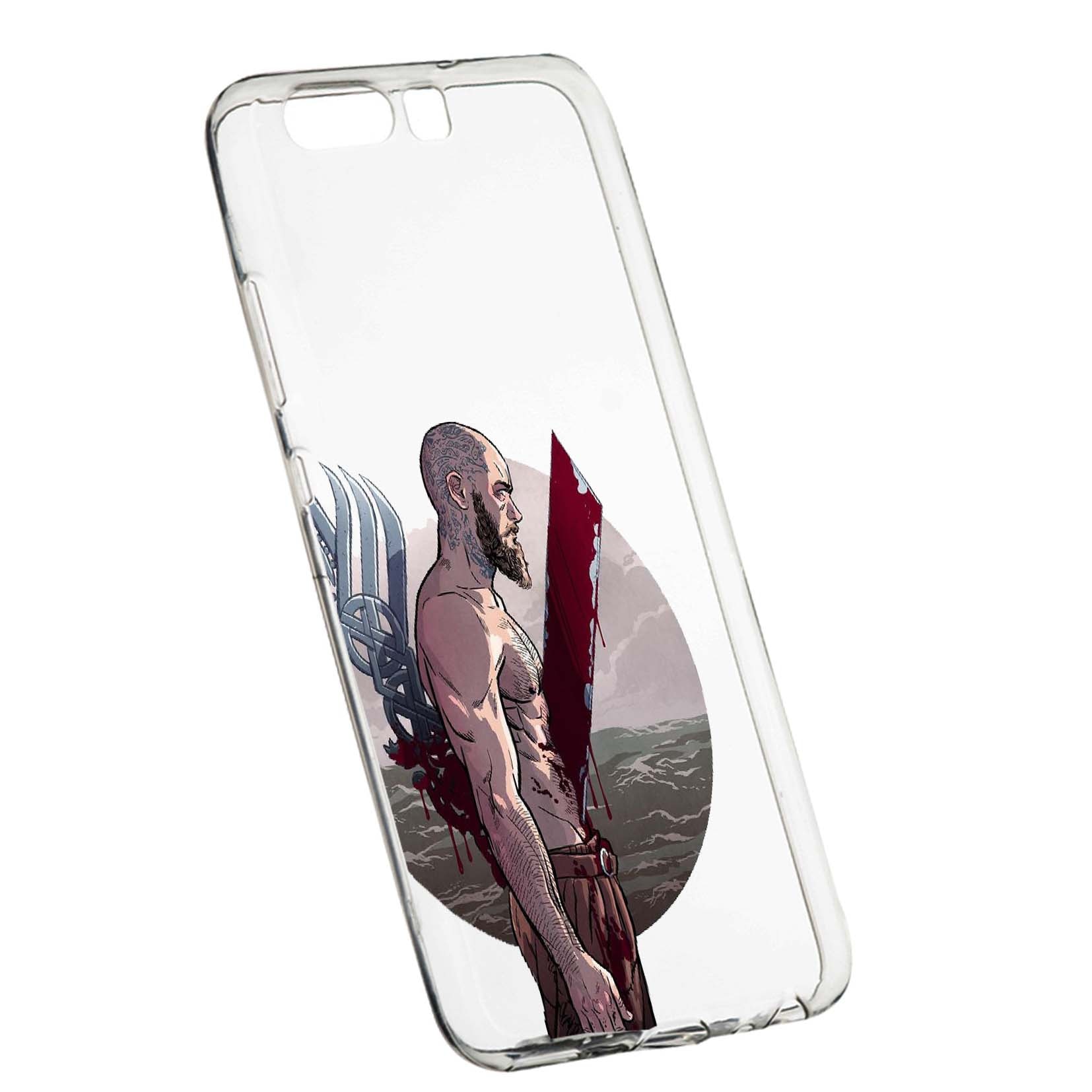 Husa de protectie Vikingii Ragnar Lothbrok Movie, pentru Sony XZ Premium, rezistenta la uzura, anti-alunecare, din silicon Premium, 455