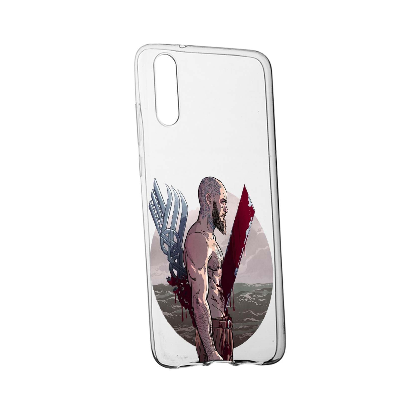 Husa de protectie Vikingii Ragnar Lothbrok Movie, pentru Xiaomi Mi 9 Lite, rezistenta la uzura, anti-alunecare, din silicon Premium, 455