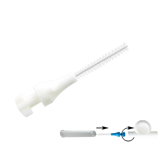 Periute interdentare Paro Isola F xxx-fine, 1.9 mm, cilindrice, Alb, 5 buc