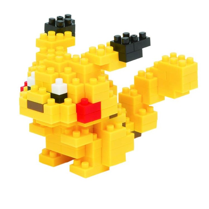 Seturi De Constructie Nanoblock Pokemon Pikachu 130 Piese