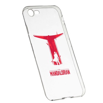 Husa de protectie Star Wars, The Mandalorian pentru Apple iPhone 7 / 8, rezistenta la uzura, anti-alunecare, din silicon Premium, 458 Husa de protectie Star Wars, The Mandalorian pentru Apple iPhone 7 / 8, rezistenta la uzura, anti-alunecare, din silicon Premium, 458
