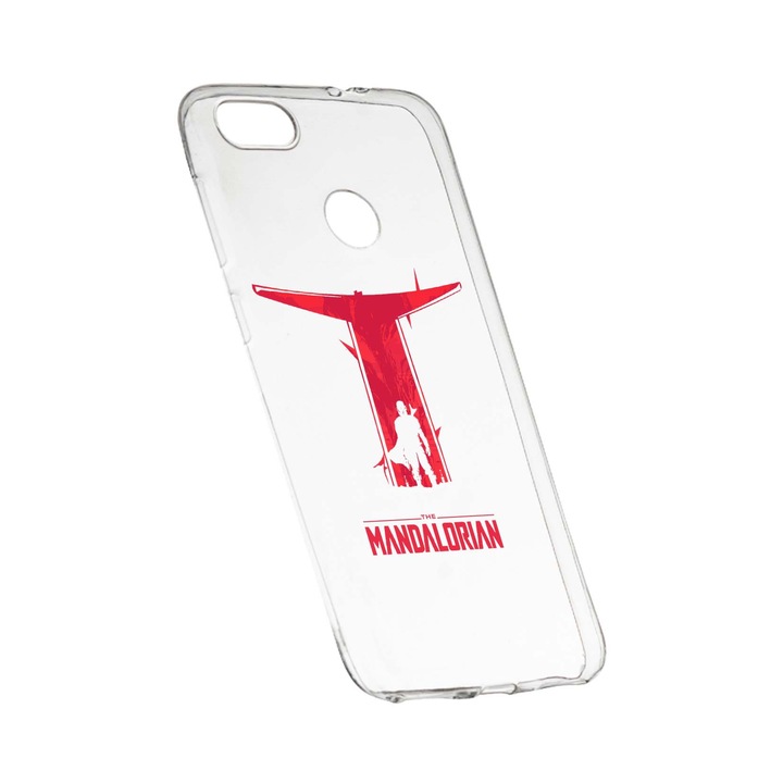 Силиконов калъф Unique за Star Wars, The Mandalorian HTC Desire 12 Plus, 458
