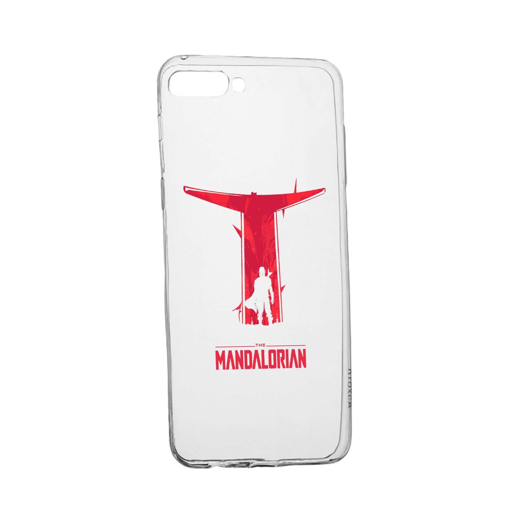 Husa de protectie Star Wars, The Mandalorian pentru LG K9, rezistenta la uzura, anti-alunecare, din silicon Premium, 458