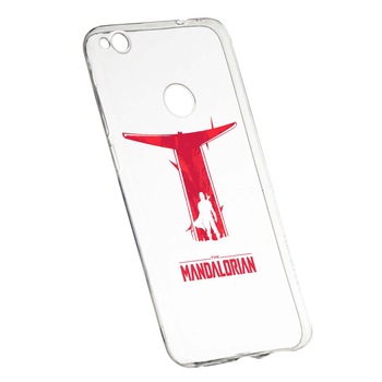 Husa de protectie Star Wars, The Mandalorian pentru Huawei P9 Lite 2017/P8, rezistenta la uzura, anti-alunecare, din silicon Premium, 458 Husa de protectie Star Wars, The Mandalorian pentru Huawei P9 Lite 2017/P8, rezistenta la uzura, anti-alunecare, din silicon Premium, 458