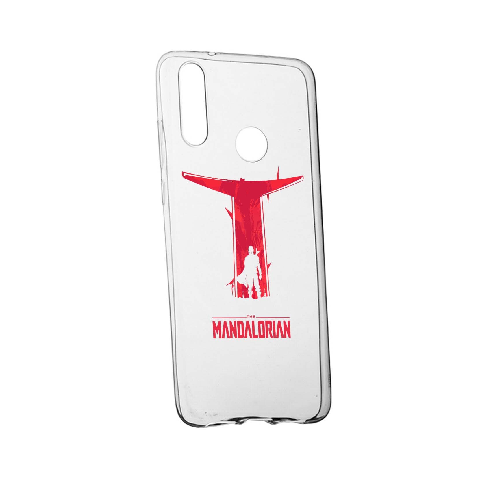 Husa de protectie Star Wars, The Mandalorian pentru Xiaomi Mi A3 Lite, rezistenta la uzura, anti-alunecare, din silicon Premium, 458