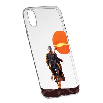 Husa de protectie Star Wars, The Mandalorian pentru Xiaomi Mi A2 / Mi 6X, rezistenta la uzura, anti-alunecare, din silicon Premium, 460 Husa de protectie Star Wars, The Mandalorian pentru Xiaomi Mi A2 / Mi 6X, rezistenta la uzura, anti-alunecare, din silicon Premium, 460