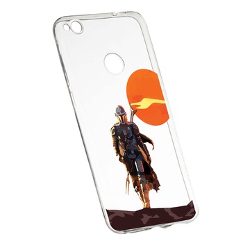 Husa de protectie Star Wars, The Mandalorian pentru Huawei P9 Lite 2017/P8, rezistenta la uzura, anti-alunecare, din silicon Premium, 460 Husa de protectie Star Wars, The Mandalorian pentru Huawei P9 Lite 2017/P8, rezistenta la uzura, anti-alunecare, din silicon Premium, 460
