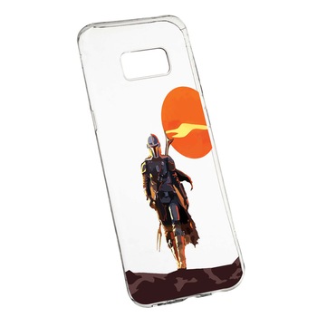 Husa de protectie Star Wars, The Mandalorian pentru Samsung Galaxy S8 Plus, rezistenta la uzura, anti-alunecare, din silicon Premium, 460 Husa de protectie Star Wars, The Mandalorian pentru Samsung Galaxy S8 Plus, rezistenta la uzura, anti-alunecare, din silicon Premium, 460
