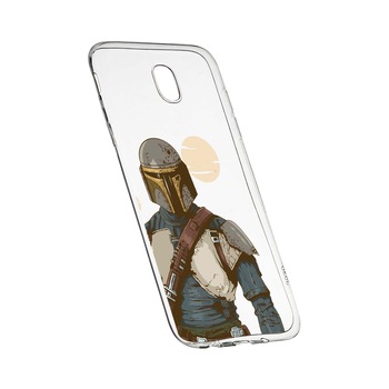Husa de protectie Star Wars, The Mandalorian pentru LG K30 2019, rezistenta la uzura, anti-alunecare, din silicon Premium, 461 Husa de protectie Star Wars, The Mandalorian pentru LG K30 2019, rezistenta la uzura, anti-alunecare, din silicon Premium, 461
