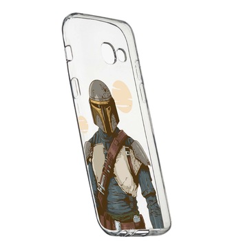 Husa de protectie Star Wars, The Mandalorian pentru Samsung Galaxy A3 2016, rezistenta la uzura, anti-alunecare, din silicon Premium, 461 Husa de protectie Star Wars, The Mandalorian pentru Samsung Galaxy A3 2016, rezistenta la uzura, anti-alunecare, din silicon Premium, 461
