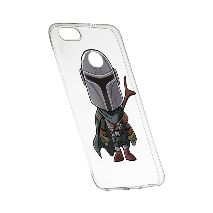 Силиконов калъф Unique за Star Wars, The Mandalorian HTC Desire 12 Plus, 462
