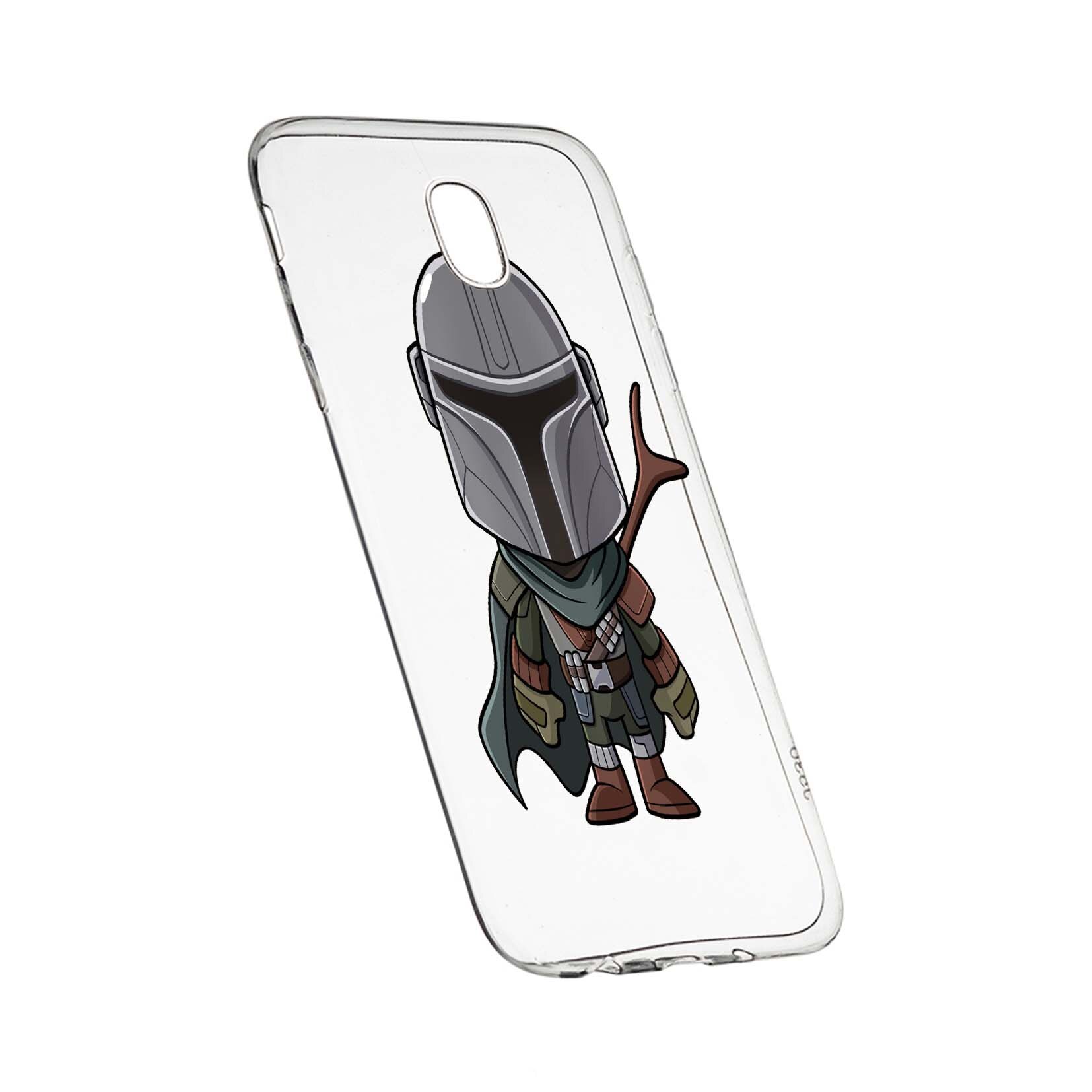 Husa de protectie Star Wars, The Mandalorian pentru LG K30 2019, rezistenta la uzura, anti-alunecare, din silicon Premium, 462