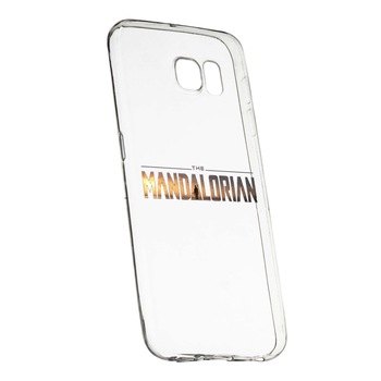 Husa de protectie Star Wars, The Mandalorian pentru Samsung Galaxy S6, rezistenta la uzura, anti-alunecare, din silicon Premium, 463 Husa de protectie Star Wars, The Mandalorian pentru Samsung Galaxy S6, rezistenta la uzura, anti-alunecare, din silicon Premium, 463