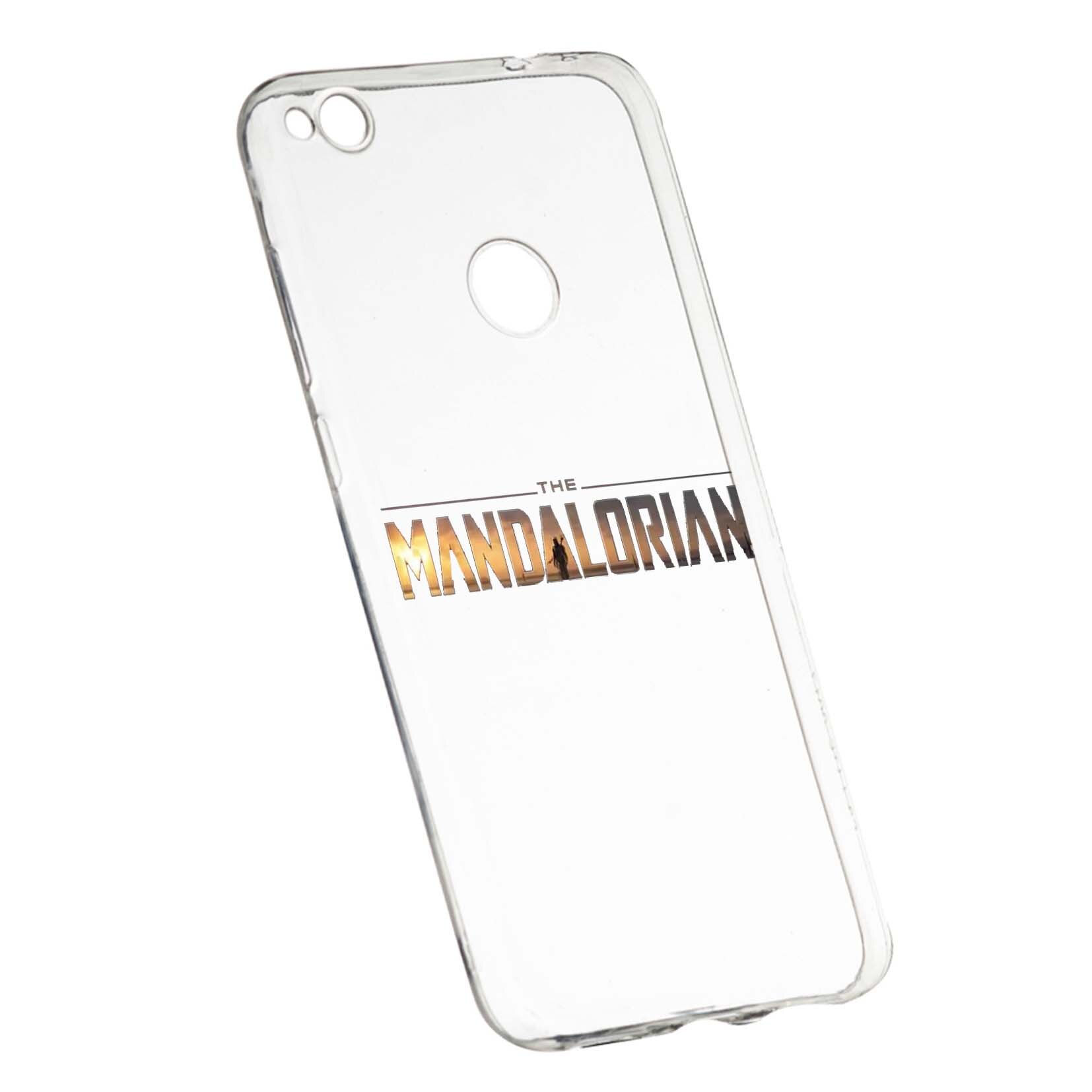 Husa de protectie Star Wars, The Mandalorian pentru Huawei P9 Lite 2017/P8, rezistenta la uzura, anti-alunecare, din silicon Premium, 463