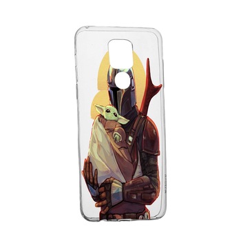 Husa de protectie Star Wars, The Mandalorian pentru Huawei Mate 20 X, rezistenta la uzura, anti-alunecare, din silicon Premium, 465 Husa de protectie Star Wars, The Mandalorian pentru Huawei Mate 20 X, rezistenta la uzura, anti-alunecare, din silicon Premium, 465