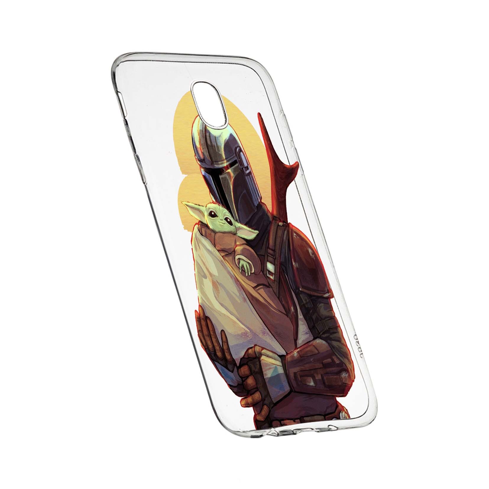 Husa de protectie Star Wars, The Mandalorian pentru LG K30 2019, rezistenta la uzura, anti-alunecare, din silicon Premium, 465