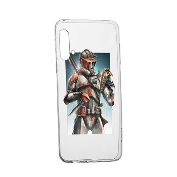 Husa de protectie Star Wars, The Mandalorian pentru Huawei Honor 20 Pro, rezistenta la uzura, anti-alunecare, din silicon Premium, 464 Husa de protectie Star Wars, The Mandalorian pentru Huawei Honor 20 Pro, rezistenta la uzura, anti-alunecare, din silicon Premium, 464