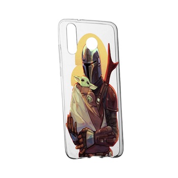 Husa de protectie Star Wars, The Mandalorian pentru Samsung Galaxy A20, rezistenta la uzura, anti-alunecare, din silicon Premium, 465 Husa de protectie Star Wars, The Mandalorian pentru Samsung Galaxy A20, rezistenta la uzura, anti-alunecare, din silicon Premium, 465
