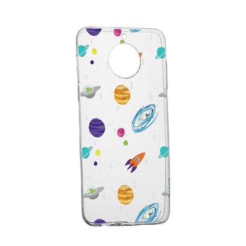 Husa de protectie Universe, Planeta, pentru Motorola Moto G6, rezistenta la uzura, anti-alunecare, din silicon Premium, 466 Husa de protectie Universe, Planeta, pentru Motorola Moto G6, rezistenta la uzura, anti-alunecare, din silicon Premium, 466