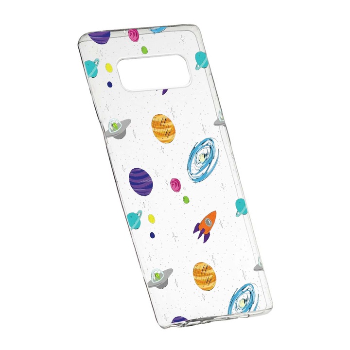 Силиконов калъф Unique за Universe, Planets Samsung Galaxy S10 Plus, 466