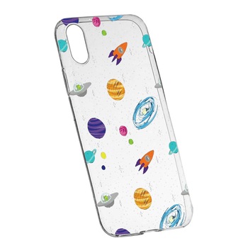 Husa de protectie Universe, Planeta, pentru Sony XA1, rezistenta la uzura, anti-alunecare, din silicon Premium, 466 Husa de protectie Universe, Planeta, pentru Sony XA1, rezistenta la uzura, anti-alunecare, din silicon Premium, 466