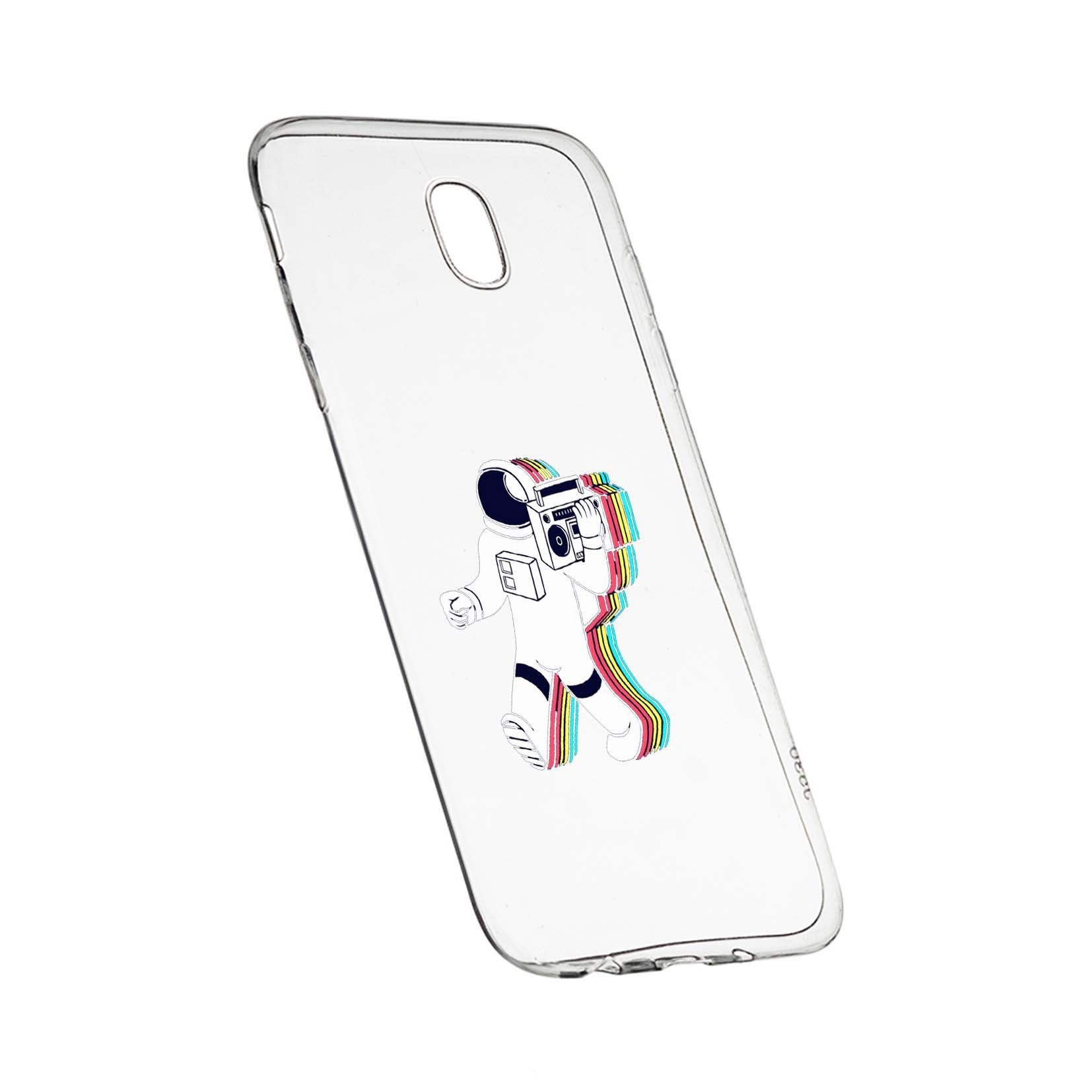 Husa de protectie Universe, Walk On The Moon, pentru Nokia 3, rezistenta la uzura, anti-alunecare, din silicon Premium, 467