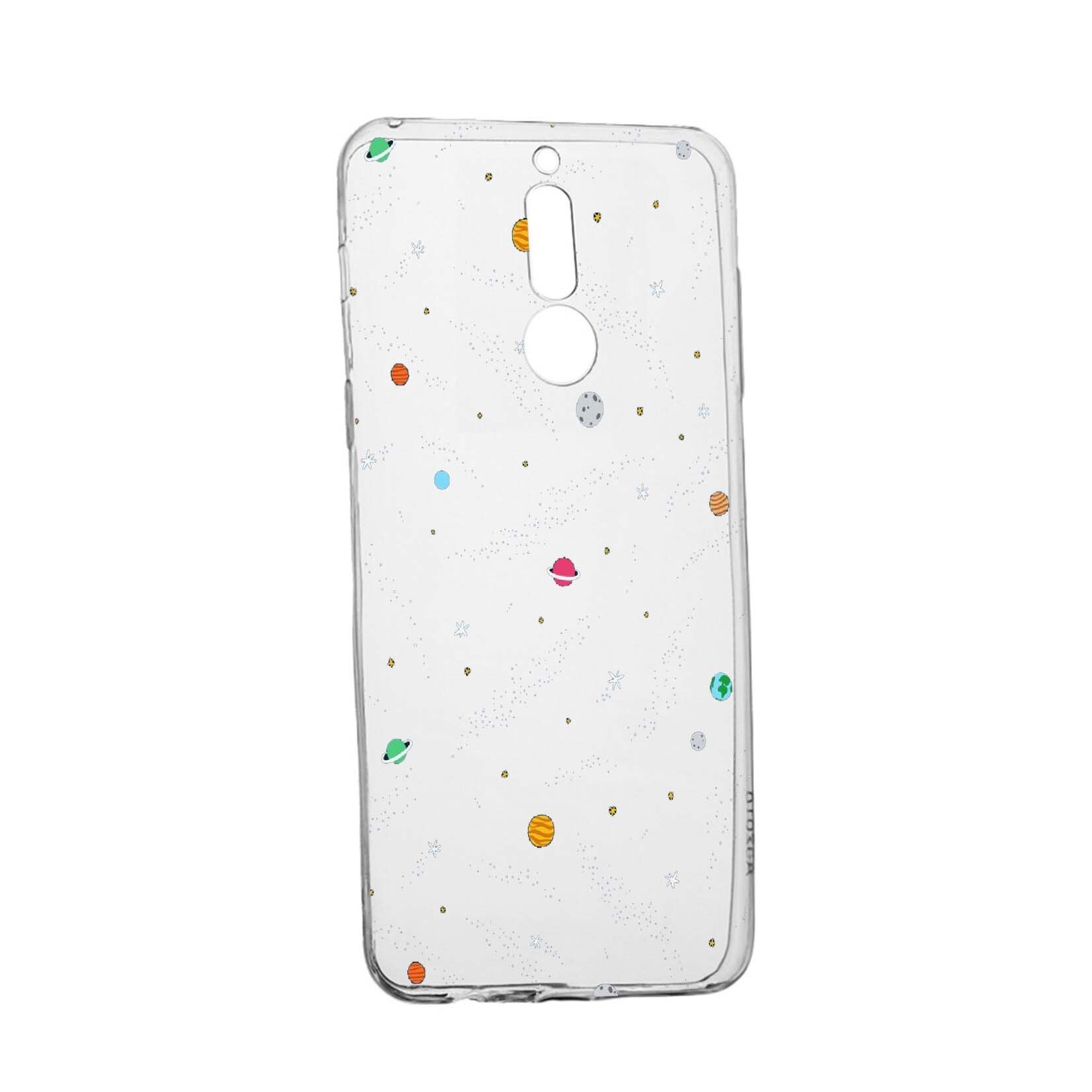 Husa de protectie Universe, Planeta, pentru OnePlus 7, rezistenta la uzura, anti-alunecare, din silicon Premium, 470