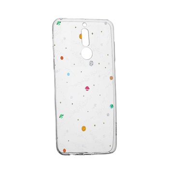 Husa de protectie Universe, Planeta, pentru LG K40 / K12 Plus, rezistenta la uzura, anti-alunecare, din silicon Premium, 470 Husa de protectie Universe, Planeta, pentru LG K40 / K12 Plus, rezistenta la uzura, anti-alunecare, din silicon Premium, 470
