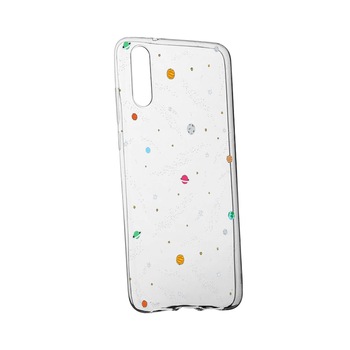 Husa de protectie Universe, Planeta, pentru Xiaomi Mi 9 Lite, rezistenta la uzura, anti-alunecare, din silicon Premium, 470 Husa de protectie Universe, Planeta, pentru Xiaomi Mi 9 Lite, rezistenta la uzura, anti-alunecare, din silicon Premium, 470