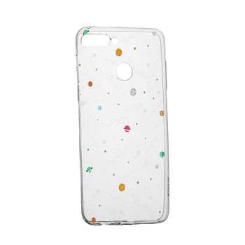 Husa de protectie Universe, Planeta, pentru Xiaomi Redmi Note 7, rezistenta la uzura, anti-alunecare, din silicon Premium, 470 Husa de protectie Universe, Planeta, pentru Xiaomi Redmi Note 7, rezistenta la uzura, anti-alunecare, din silicon Premium, 470