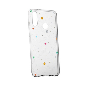 Husa de protectie Universe, Planeta, pentru Xiaomi Mi A3 Lite, rezistenta la uzura, anti-alunecare, din silicon Premium, 470 Husa de protectie Universe, Planeta, pentru Xiaomi Mi A3 Lite, rezistenta la uzura, anti-alunecare, din silicon Premium, 470