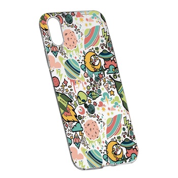 Husa de protectie Universe, Planeta UFO, pentru Apple iPhone XR, rezistenta la uzura, anti-alunecare, din silicon Premium, 472 Husa de protectie Universe, Planeta UFO, pentru Apple iPhone XR, rezistenta la uzura, anti-alunecare, din silicon Premium, 472