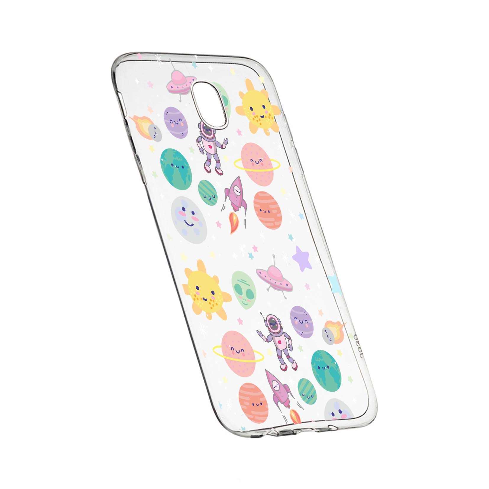 Husa de protectie Universe, Planeta UFO, pentru Nokia 3, rezistenta la uzura, anti-alunecare, din silicon Premium, 473