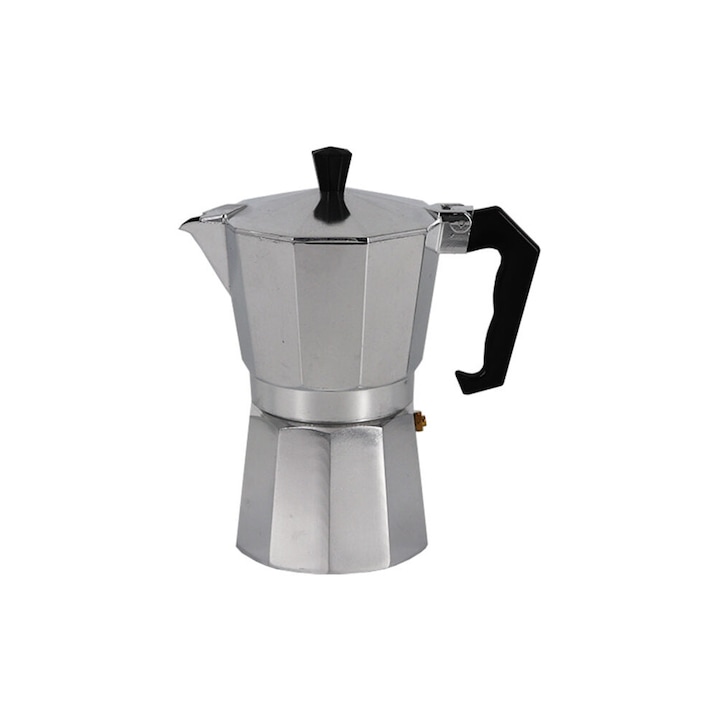 Filtru de cafea, Nest & Field, Pentru 6 persoane, Argintiu/Negru