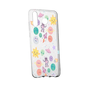 Husa de protectie Universe, Planeta UFO, pentru Samsung Galaxy A30, rezistenta la uzura, anti-alunecare, din silicon Premium, 473 Husa de protectie Universe, Planeta UFO, pentru Samsung Galaxy A30, rezistenta la uzura, anti-alunecare, din silicon Premium, 473