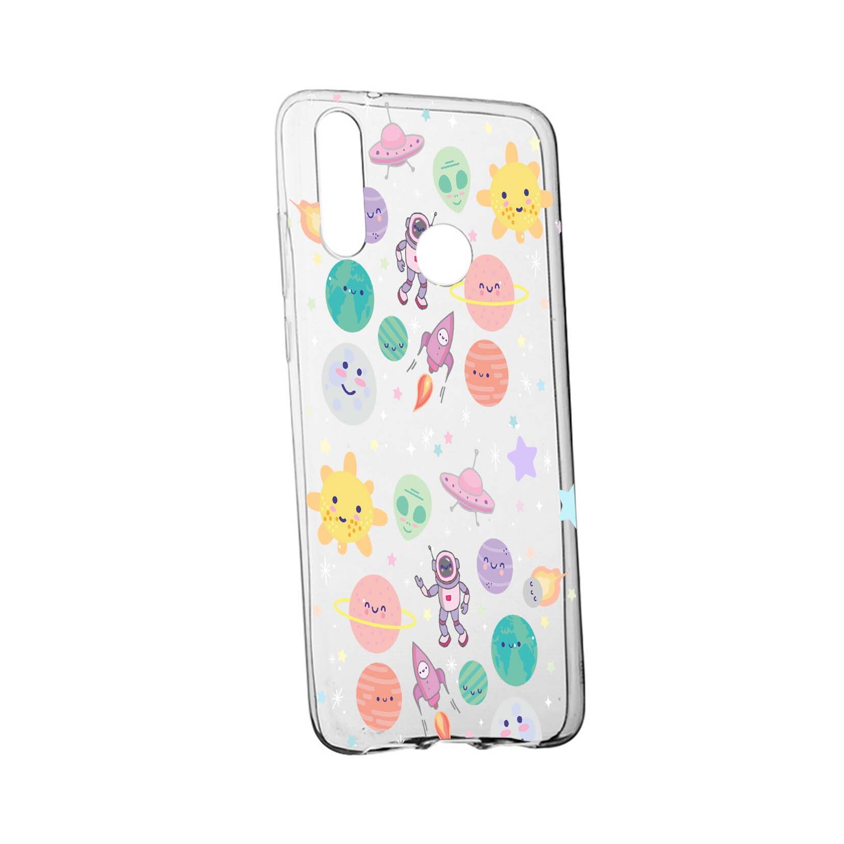 Husa de protectie Universe, Planeta UFO, pentru Xiaomi Mi A3 Lite, rezistenta la uzura, anti-alunecare, din silicon Premium, 473