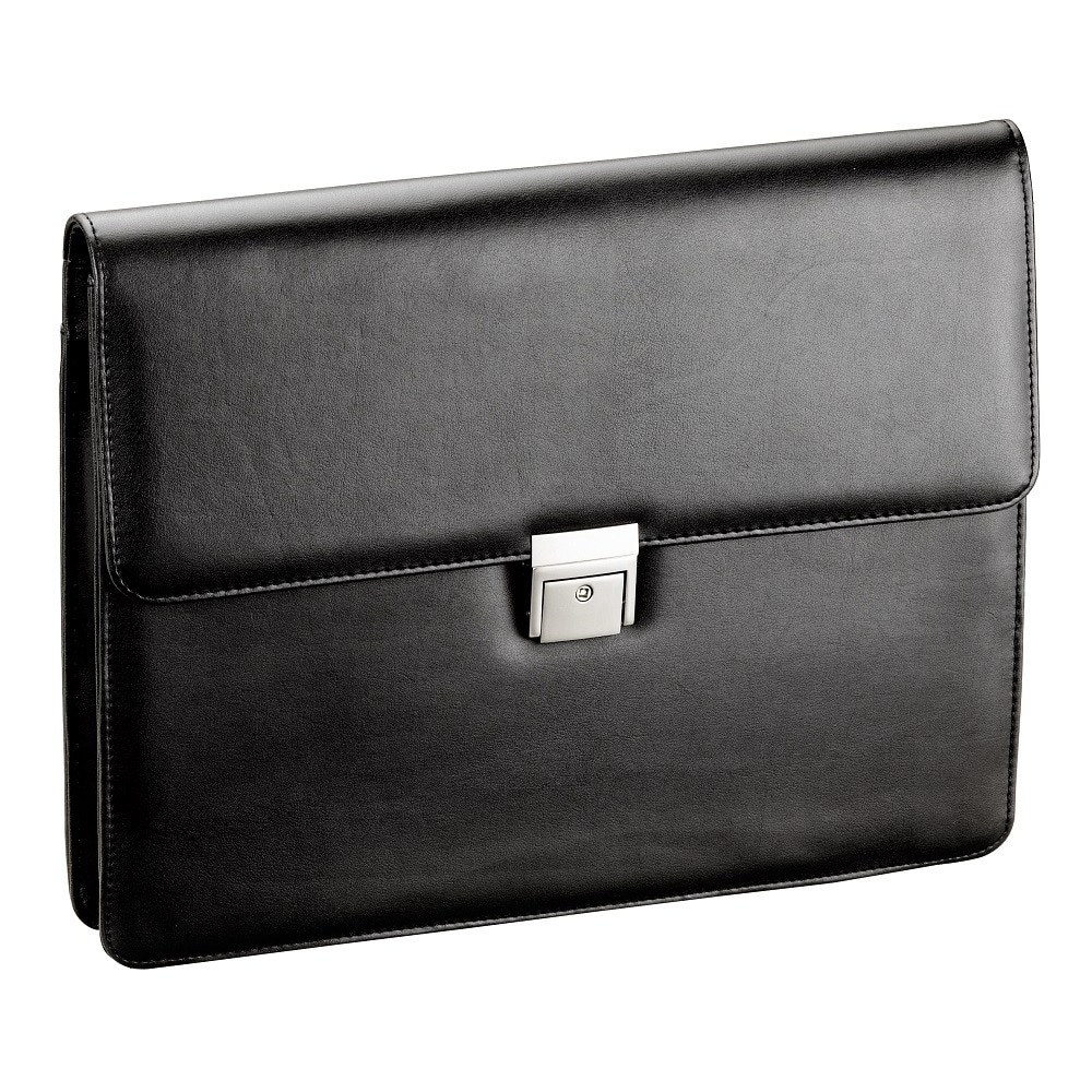 Servieta Documente, D&N, DN5371, Negru