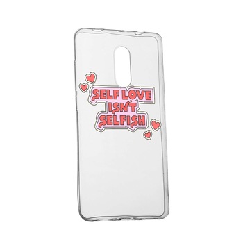 Husa de protectie cu mesaj Self Love, pentru Sony XZ2, rezistenta la uzura, anti-alunecare, din silicon Premium, 493 Husa de protectie cu mesaj Self Love, pentru Sony XZ2, rezistenta la uzura, anti-alunecare, din silicon Premium, 493